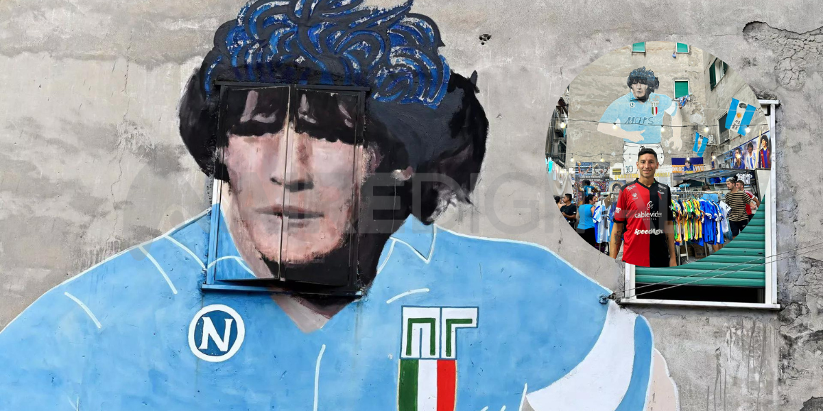 El video en Nápoles, la ciudad de Diego Maradona, que emocionó a todo Colón