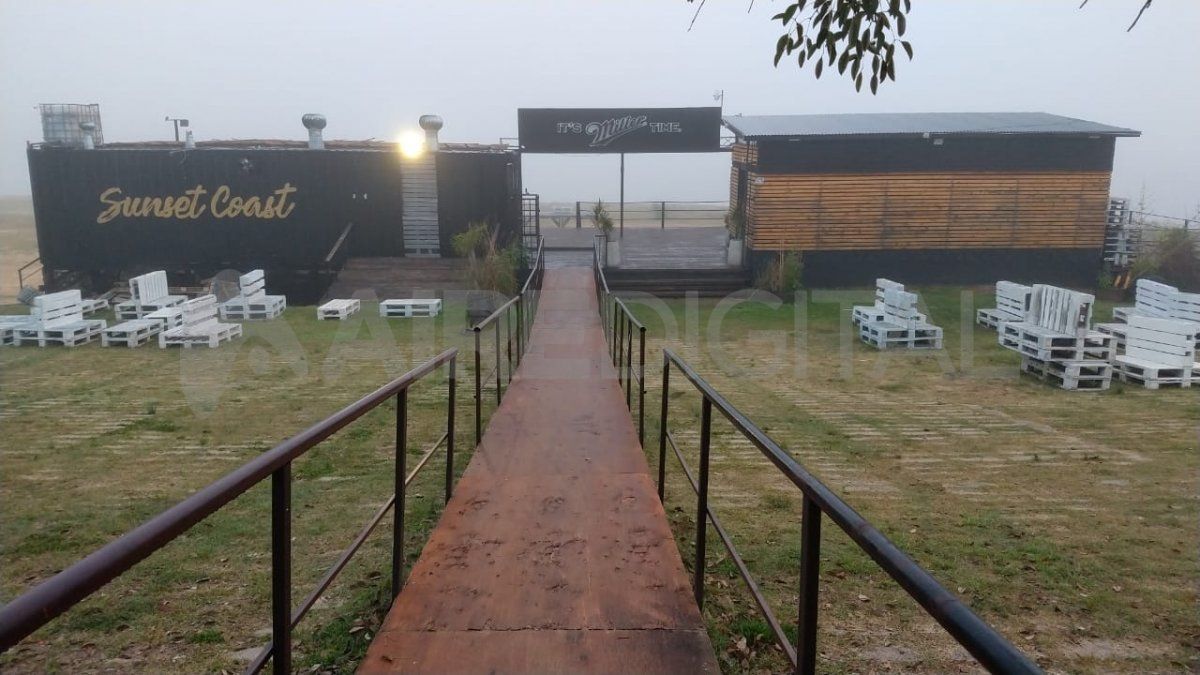 Anoche robaron en el parador Sunset Coast: se llevaron hasta los registros de las cámaras de seguridad