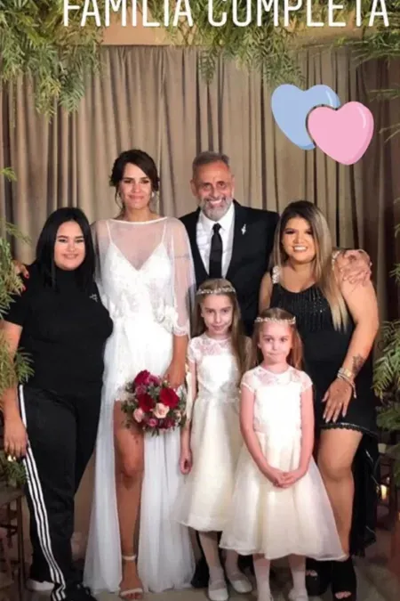 Jorge Rial y Romina Pereiro se casaron en abril de 2019.