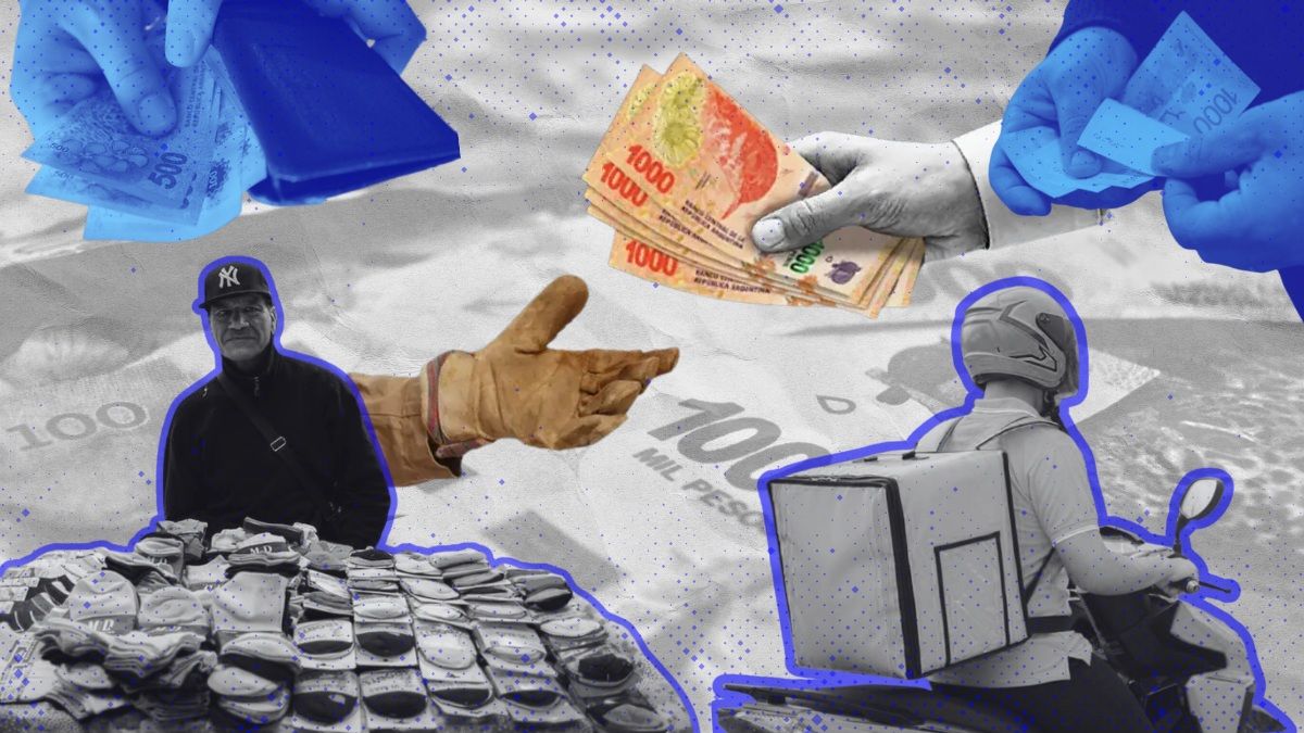 Lo que más crece en la Argentina de Javier Milei: el empleo informal.