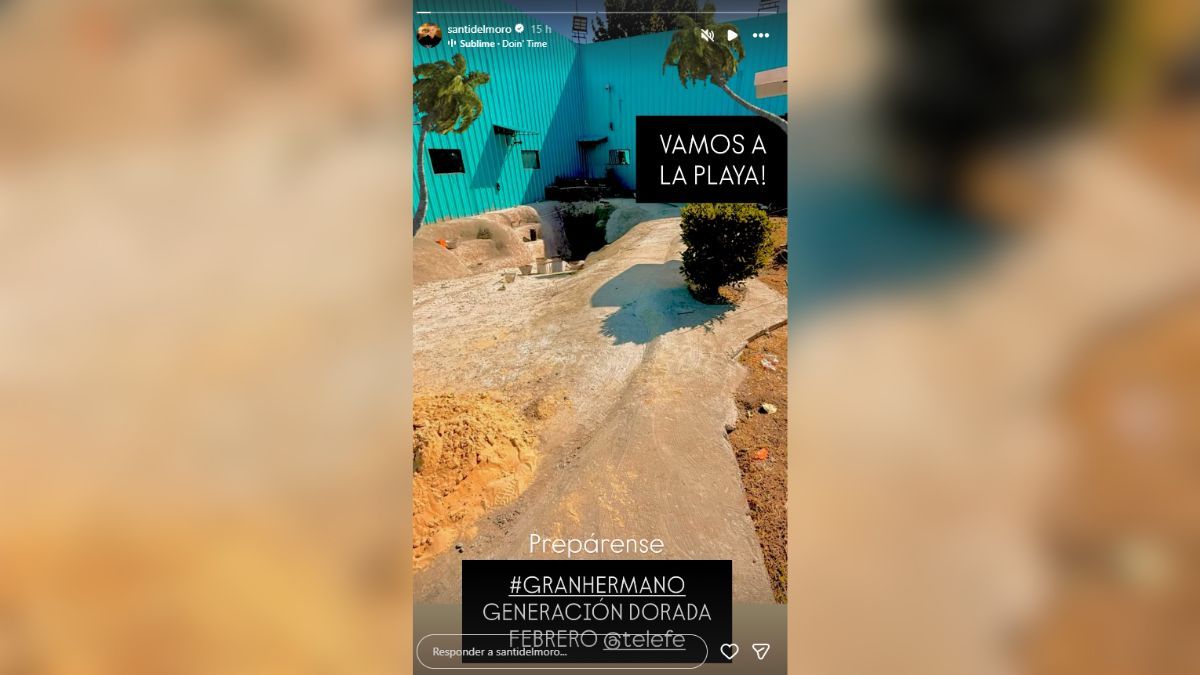 El patio de la casa de Gran Hermano fue remodelado y ahora presenta una est&eacute;tica inspirada en la playa.