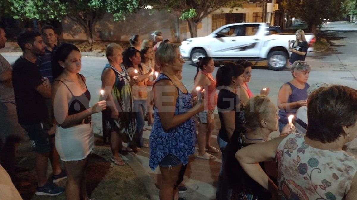Vecinos de Oscar Baños protestaron el martes por la noche