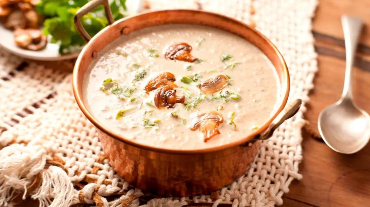 Sopa de champignones