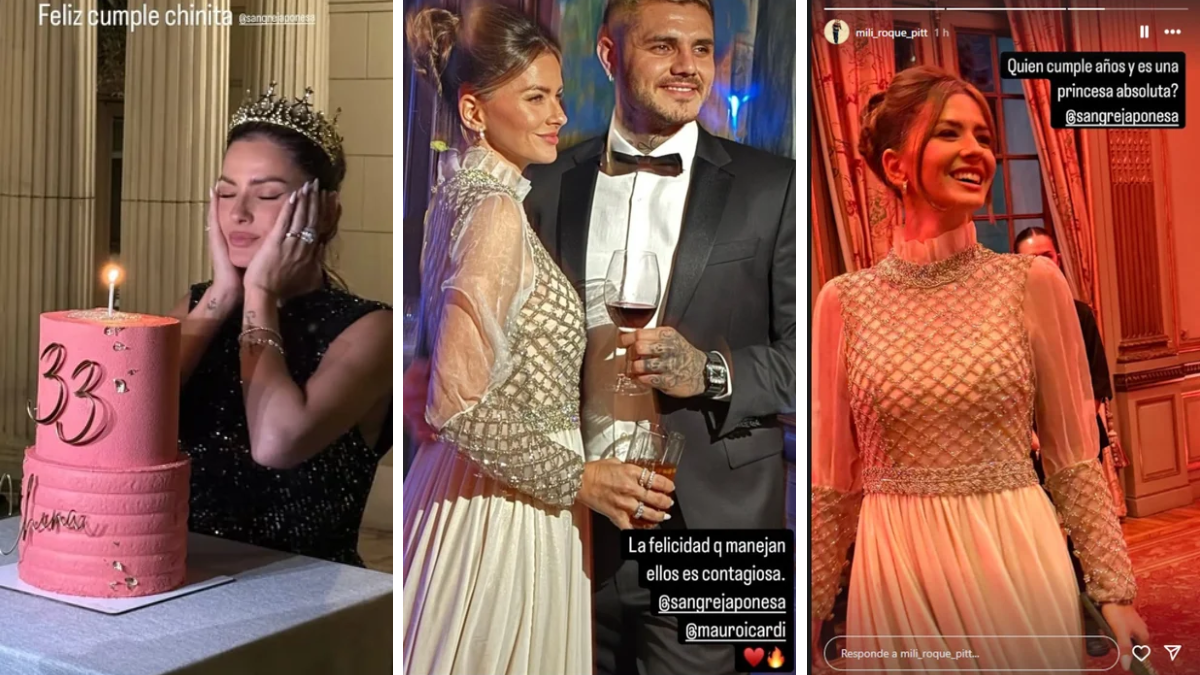 La China Suárez festejó su cumpleaños número 33 con familiares y amigos - Créditos: Instagram/@sangrejaponesa La China Suárez festejó su cumpleaños número 33 con familiares y amigos - Créditos: Instagram/@sangrejaponesa