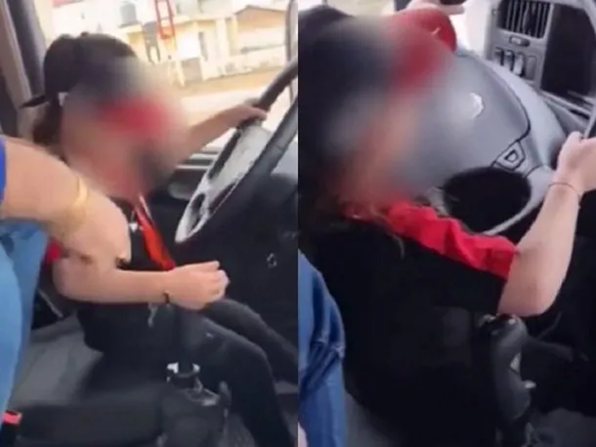 Un hombre hizo manejar un camión a un nene de 7 años en Caleta Olivia, Santa Cruz. Un hombre hizo manejar un camión a un nene de 7 años en Caleta Olivia, Santa Cruz.