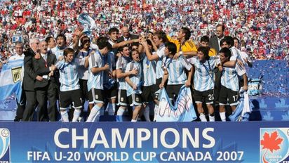 La última vez que la Selección Argentina jugó la final del Mundial Sub 20