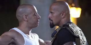 Vin Diesel Vs. The Rock.