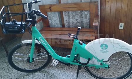 Ciudad de Santa Fe: encontraron rota, una bicicleta de la municipalidad Ciudad de Santa Fe: encontraron rota, una bicicleta de la municipalidad