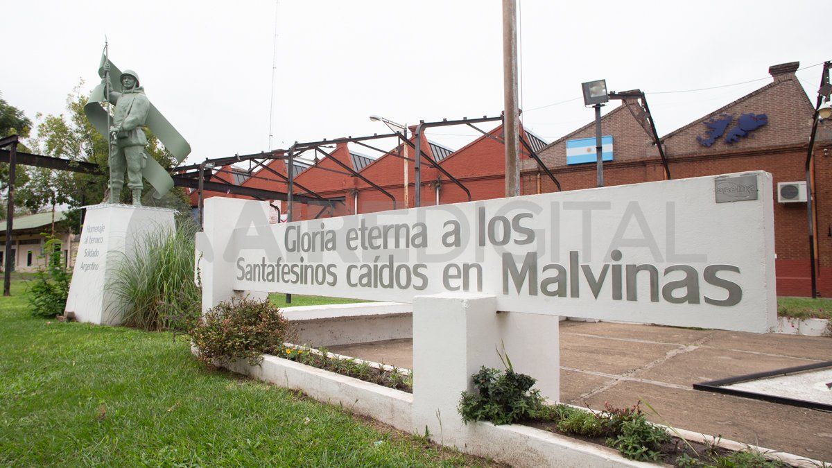 El centro de excombatientes se ubica en Pedro Vittori 4282 de la ciudad de Santa Fe.