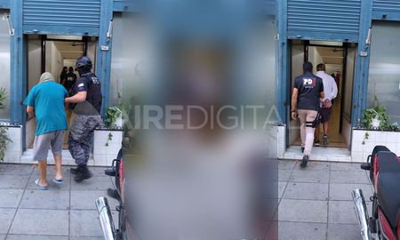 Detenidos en los allanamientos de Barranquitas Detenidos en los allanamientos de Barranquitas