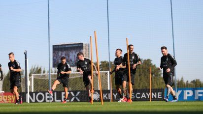 Con Lionel Messi, la Selección Argentina entrena de cara al duelo ante Paraguay por las Eliminatorias