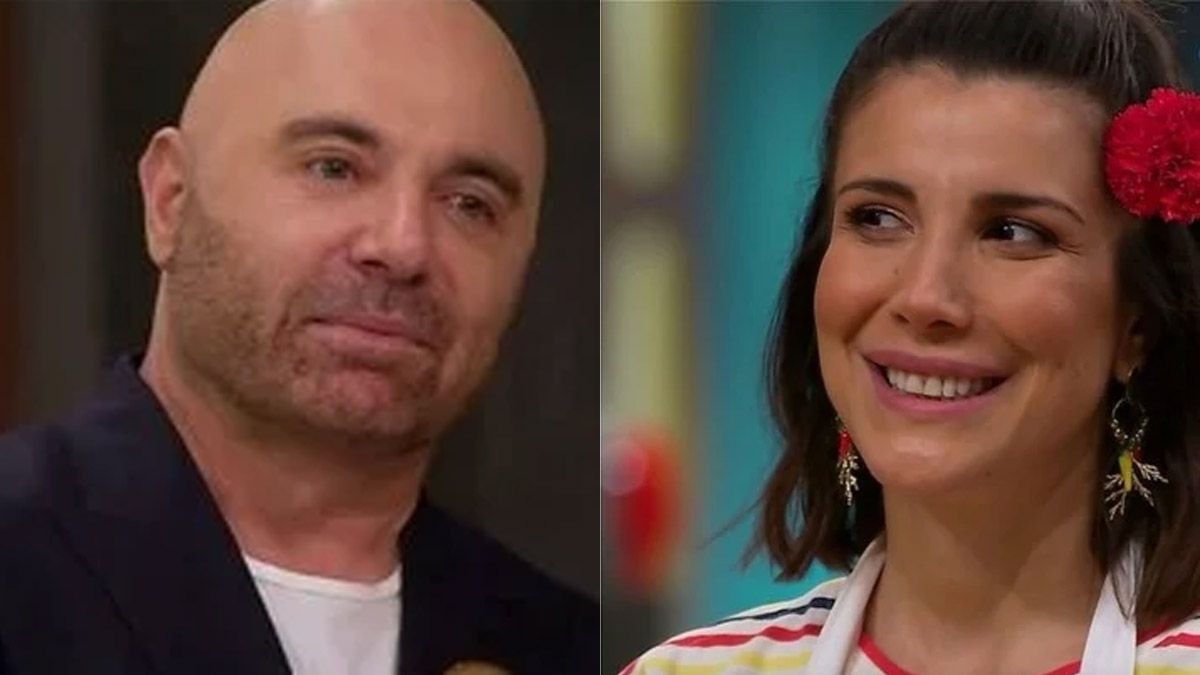 El gesto de Germán Martitegui que tomo por sorpresa a Andrea Rincón en MasterChef