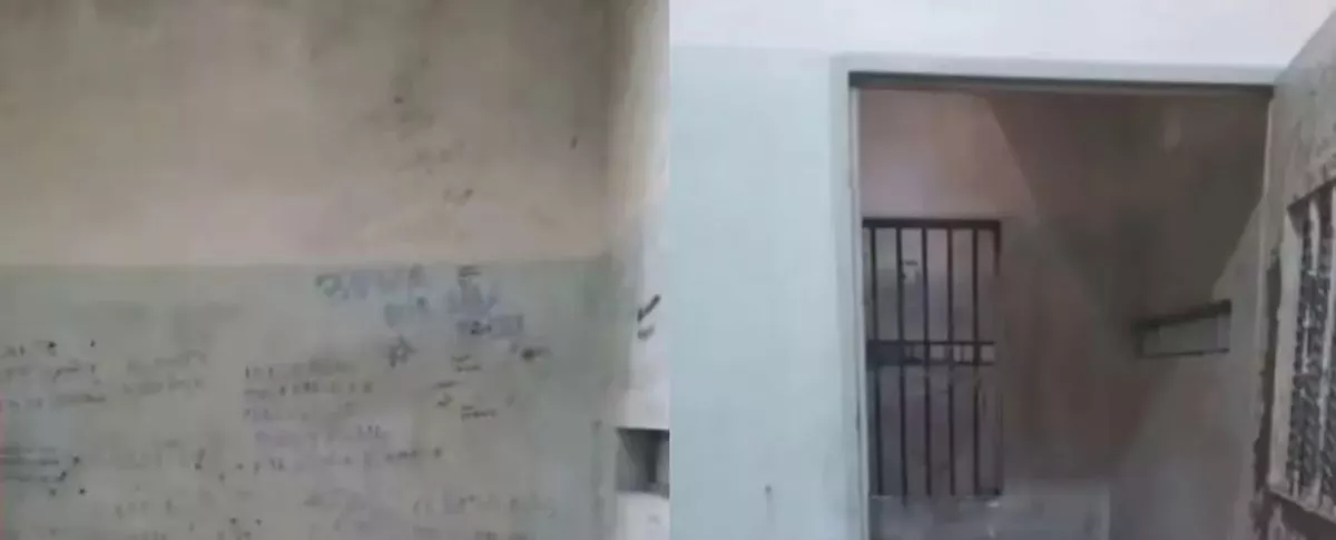 Así vive L-Gante tras sus 19 días detenido en una celda. Así vive L-Gante tras sus 19 días detenido en una celda.