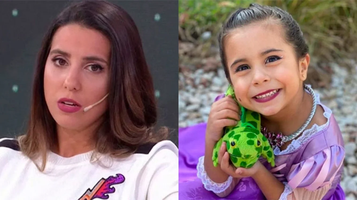 Cinthia Fernández y su hija Francesca