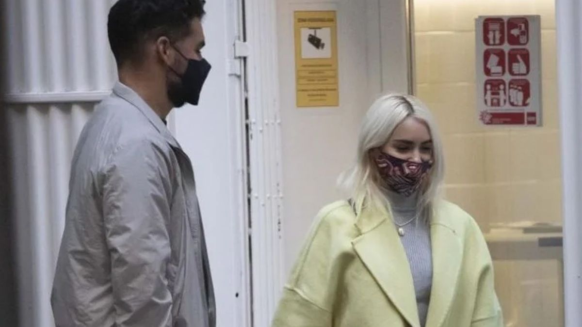 Lali Espósito a los besos con David Victori