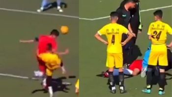 Conmoción en el fútbol mundial: un futbolista de 17 años murió tras recibir una patada