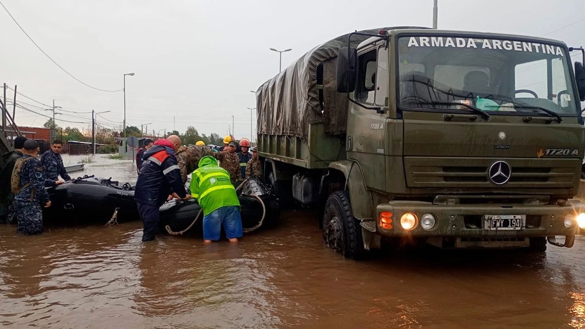 Zárate fue declarada zona de catástrofe tras el temporal.
