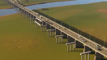 Se espera que en septiembre estén construidos más de la mitad de los pilotes del nuevo puente Santa Fe - Santo Tomé.