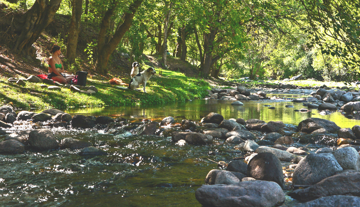 El pueblito de La Granja destaca por sus hermosos paisajes verdes y su tranquilidad a orillas del arroyo. El pueblito de La Granja destaca por sus hermosos paisajes verdes y su tranquilidad a orillas del arroyo.