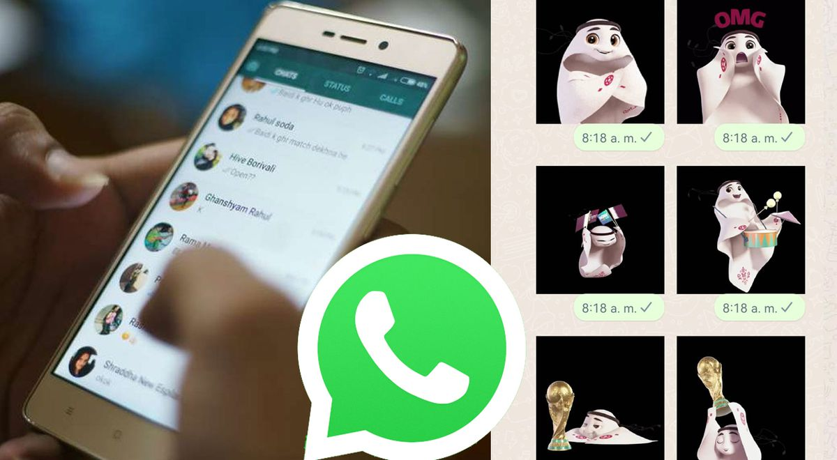 WhatsApp: cómo descargar los nuevos stickers del Mundial de Qatar 2022