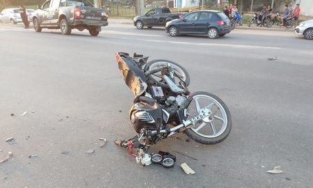fuerte accidente en la ruta 1: un joven motociclista esta grave fuerte accidente en la ruta 1: un joven motociclista esta grave