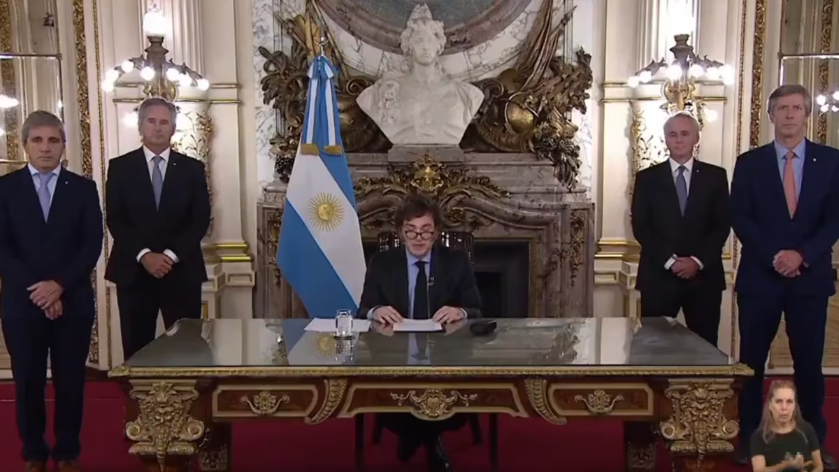 Los mejores memes tras la cadena nacional de Javier Milei