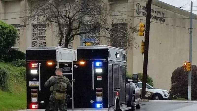 Masacre en EE.UU.: al menos 11 muertos en una sinagoga de Pittsburgh