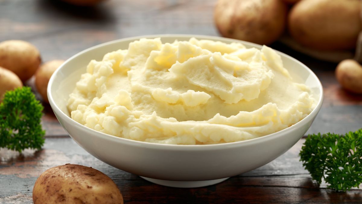 El truco para lograr un puré de papas irresistible. 