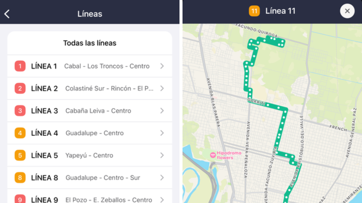 La nueva aplicación “Cuando Pasa”, que muestra los recorridos de los colectivos de la ciudad de Santa Fe y la región, está disponible para iPhone y Android. La nueva aplicación “Cuando Pasa”, que muestra los recorridos de los colectivos de la ciudad de Santa Fe y la región, está disponible para iPhone y Android.