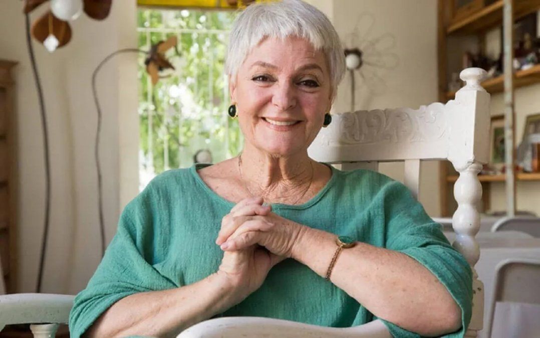 Claudia Lapacó explicó que no tiene secuelas del ACV que sufrió. 