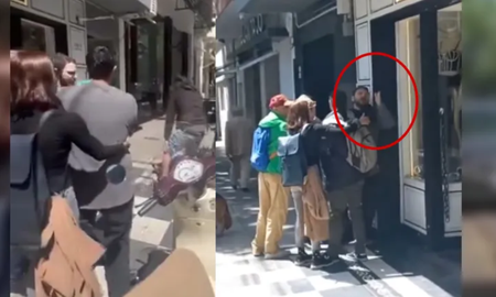 Video: Juan Grabois, a las piñas en plena calle en Palermo Video: Juan Grabois, a las piñas en plena calle en Palermo