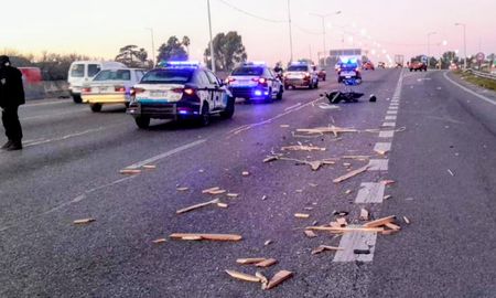 El accidente se produjo en la mañana de este lunes. El accidente se produjo en la mañana de este lunes.