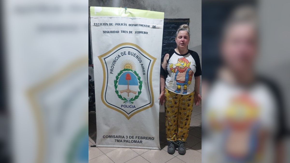 Annabel Ilarraz, de 50 años y vecina de Morón, fue detenida tras rociar gas pimienta a militantes y amenazar a fotógrafos con un cuchillo. Annabel Ilarraz, de 50 años y vecina de Morón, fue detenida tras rociar gas pimienta a militantes y amenazar a fotógrafos con un cuchillo. 
