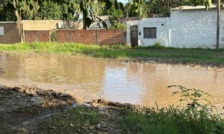 Vecinos del barrio Estanislao López y Loyola Sur tienen serios problemas en el cruce de calle Viñas y Gorriti, donde se acumula agua y además, hay un basural a cielo abierto. Vecinos del barrio Estanislao López y Loyola Sur tienen serios problemas en el cruce de calle Viñas y Gorriti, donde se acumula agua y además, hay un basural a cielo abierto.