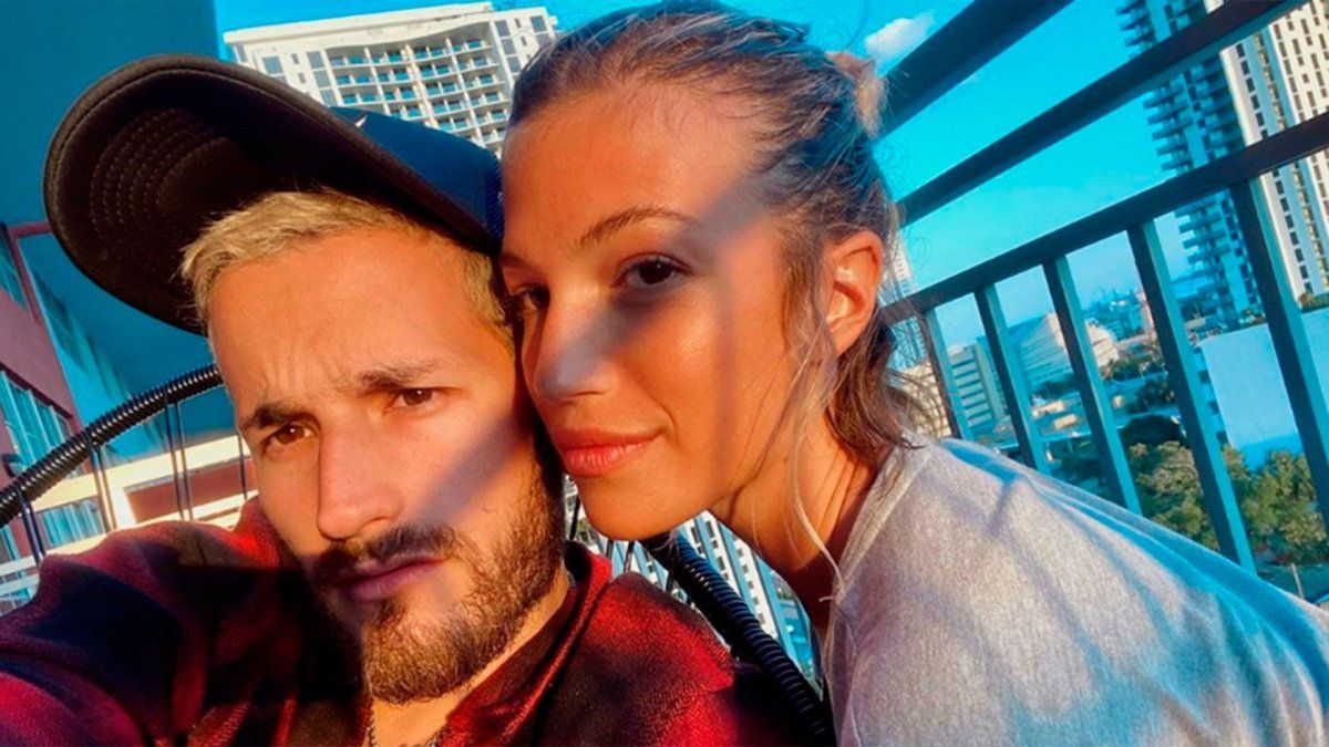 Stefi Roitman a poco tiempo de dar el sí con Ricky Montaner.&nbsp;