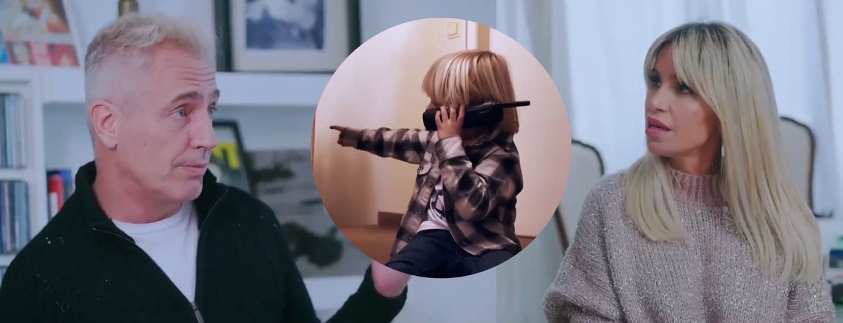 “Estábamos en la casa de mi vieja y se puso como a hablar por teléfono. Dijo: ‘Hola, abuelo’. Le pregunté dónde estaba y me dijo ‘ahí’ y señaló el sillón donde siempre se sentaba en la casa de mi vieja, como que estaba ahí en ese momento”.