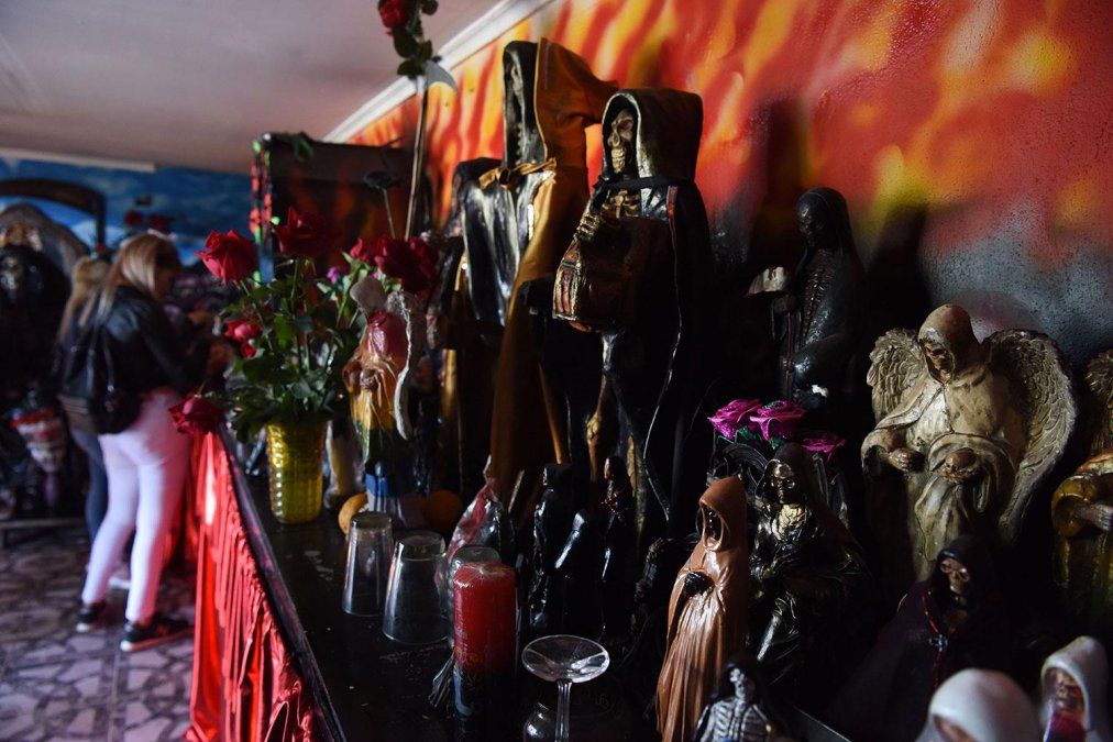 Culto a San La Muerte.