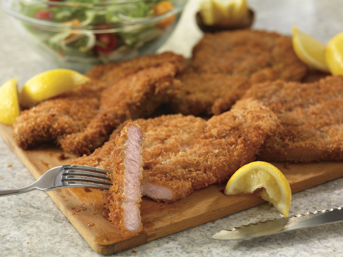 Las milanesas de cerdo hechas en casa son más ricas y económicas. Las milanesas de cerdo hechas en casa son más ricas y económicas. 