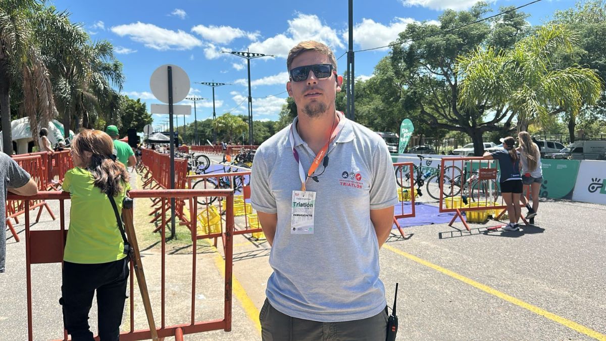 Federico Frankhauser, presidente de la Asociación Santafesina de Triatlón. Federico Frankhauser, presidente de la Asociación Santafesina de Triatlón.
