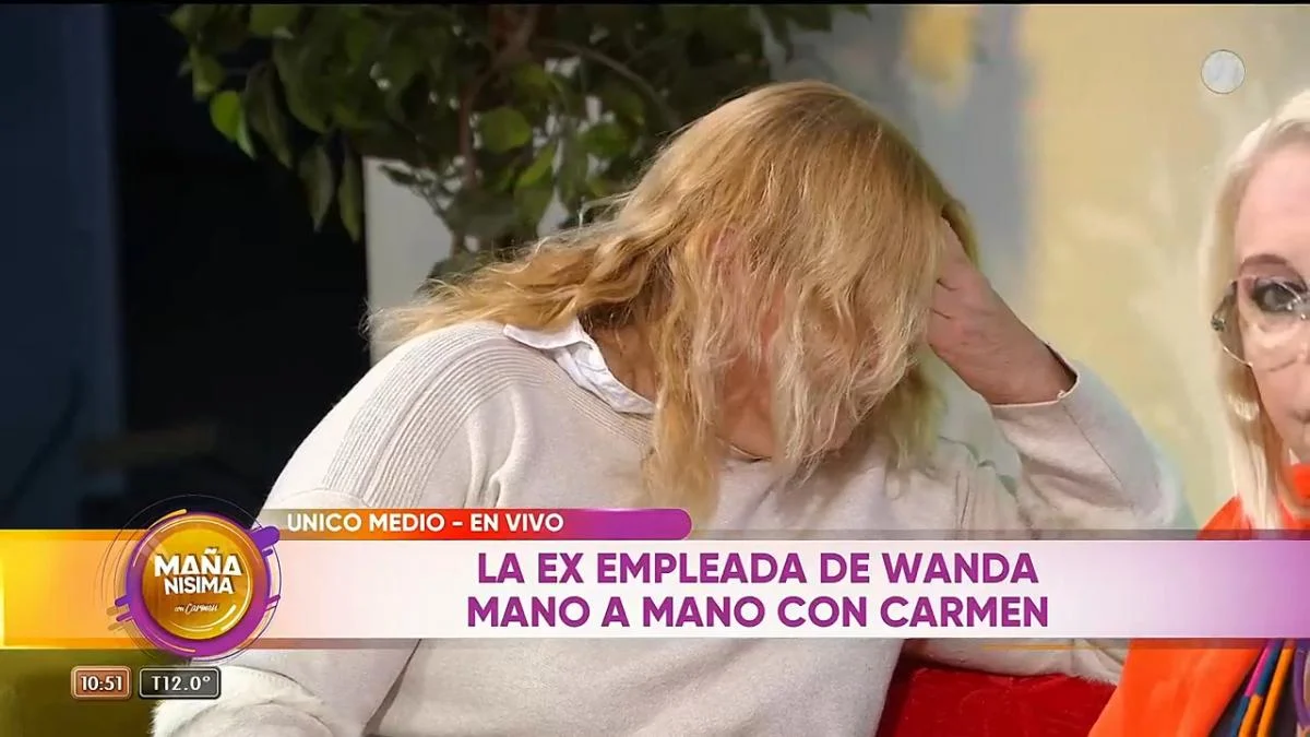 La exempleada de Wanda Carmen Cisnero se descompensó en vivo y fue atendida. 