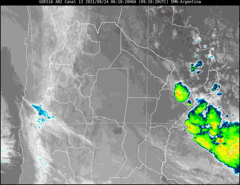 Imagen satelital.