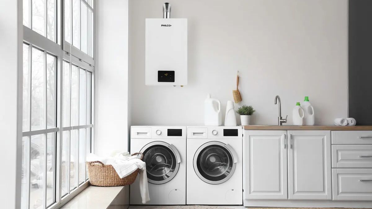 El calefón Philco ofrece encendido automático y control digital para un uso más cómodo y seguro. El calefón Philco ofrece encendido automático y control digital para un uso más cómodo y seguro.