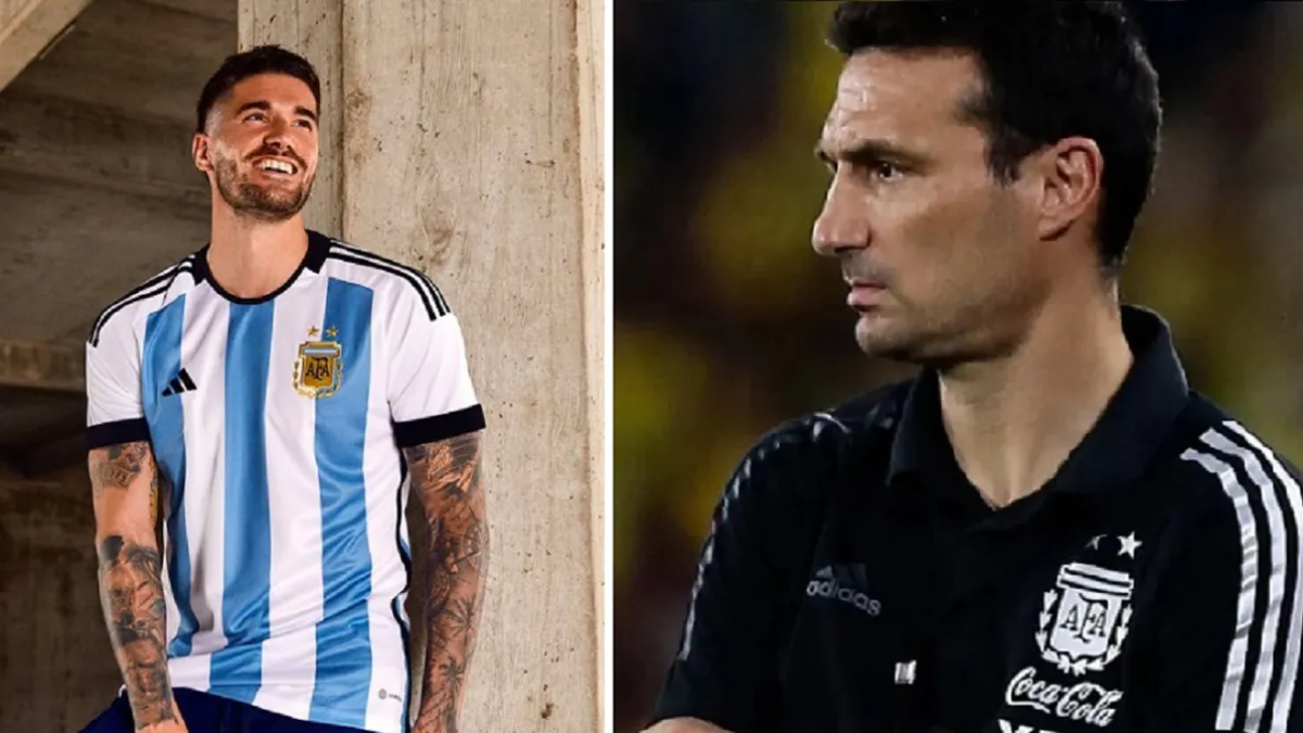 El mensaje de Scaloni a De Paul. El mensaje de Scaloni a De Paul.