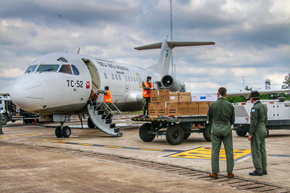 Traslado de respiradores artificiales y elementos de bioseguridad – Resistencia, Chaco (2020)