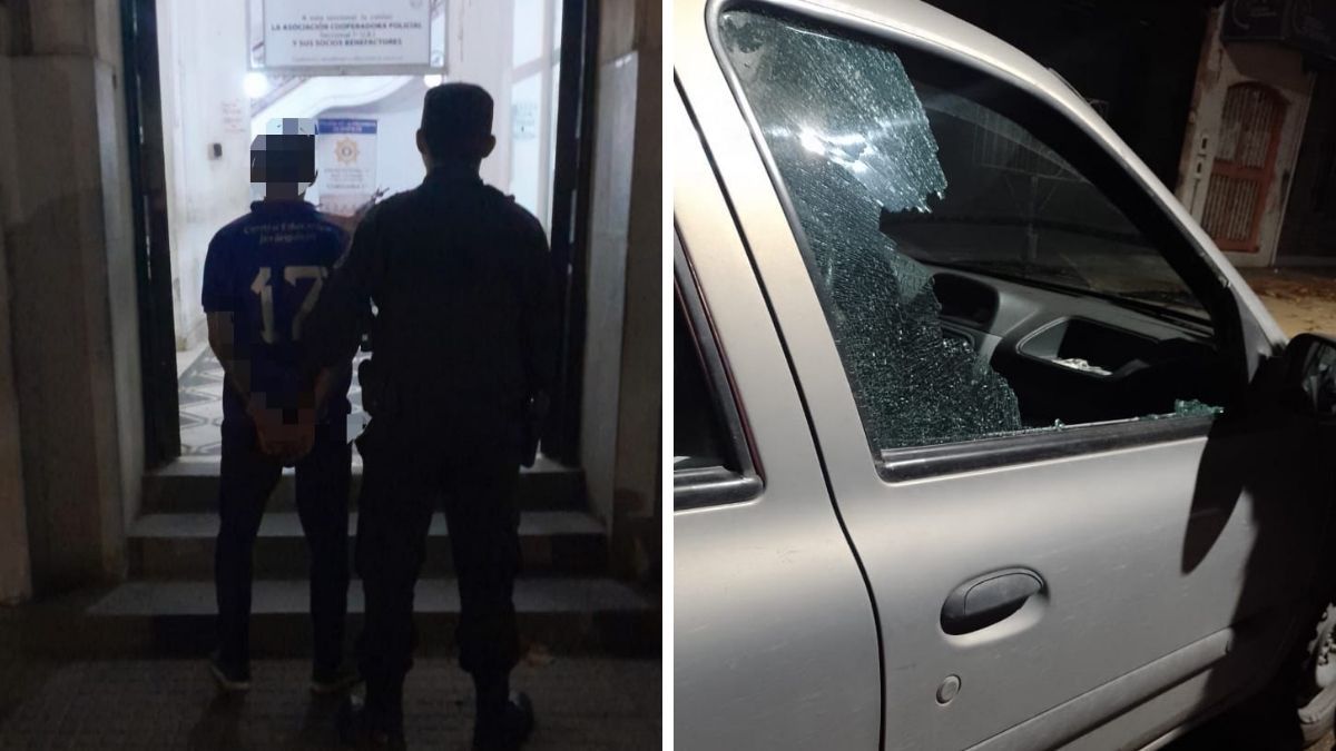 Bulevar Pellegrini: robó y terminó preso