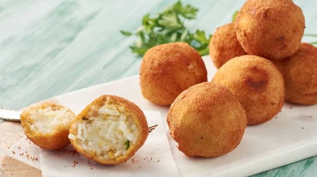 Sin desperdiciar: croquetas de arroz.