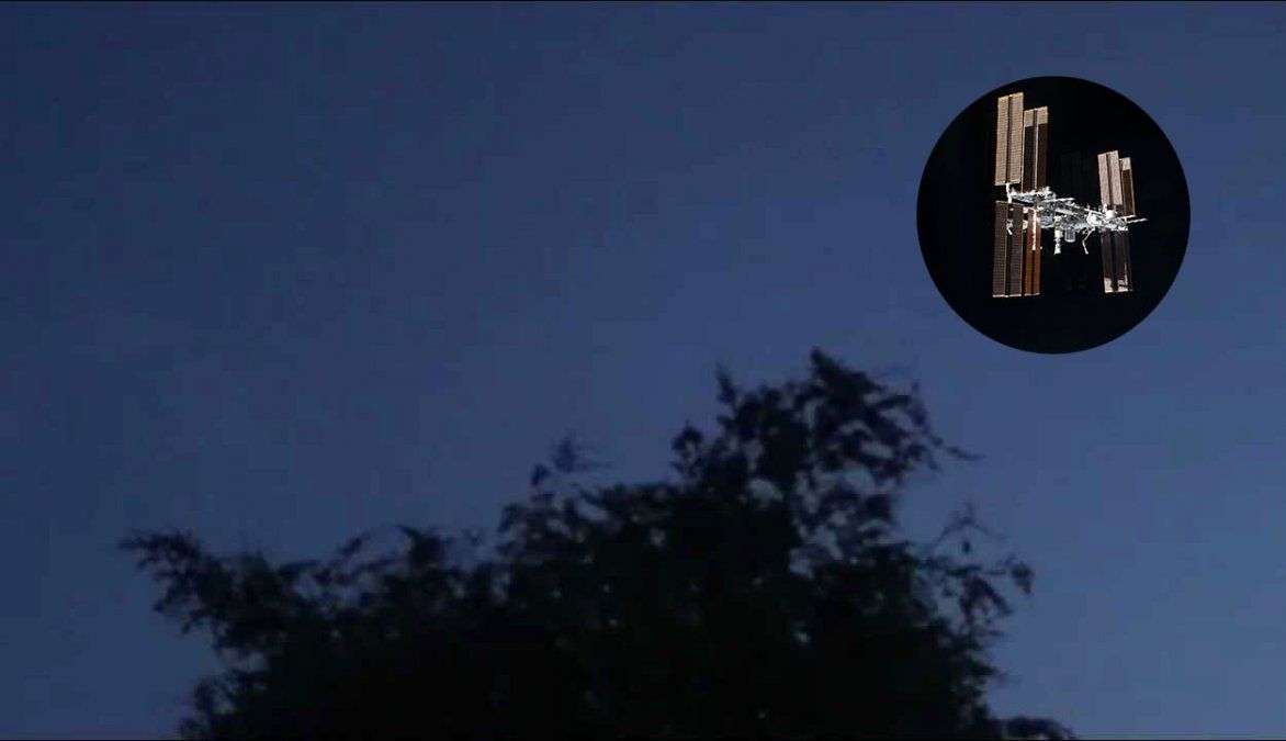 Este miércoles a la noche se verá en el cielo la Estación Espacial Internacional