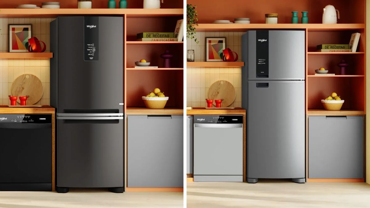 Con fábrica de hielo, display LCD y 447 litros de capacidad neta. Con fábrica de hielo, display LCD y 447 litros de capacidad neta.