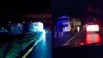 Rutas peligrosas por el temporal: dos accidentes en la región en menos de dos horas 