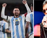 Sergio Torres habló sobre la música de Lionel Messi. Sergio Torres habló sobre la música de Lionel Messi.